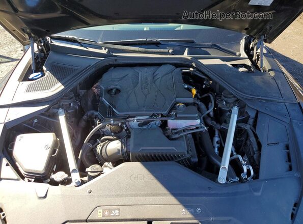 KMTGA4SC2RU221939 2024 GENESIS G80 Черный Вид задней части салона