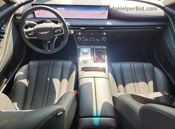 KMTGA4SC9TU313430 2026 GENESIS G80 Серебряный Вид панели приборов