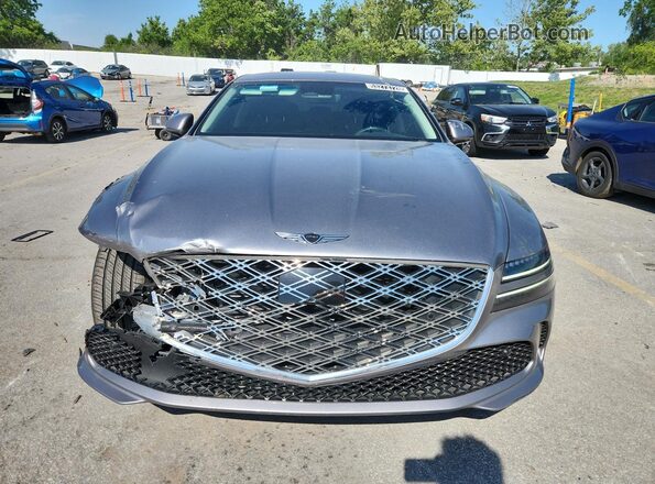KMTGA4SC9TU313430 2026 GENESIS G80 Серебряный Вид наклейки с VIN-кодом