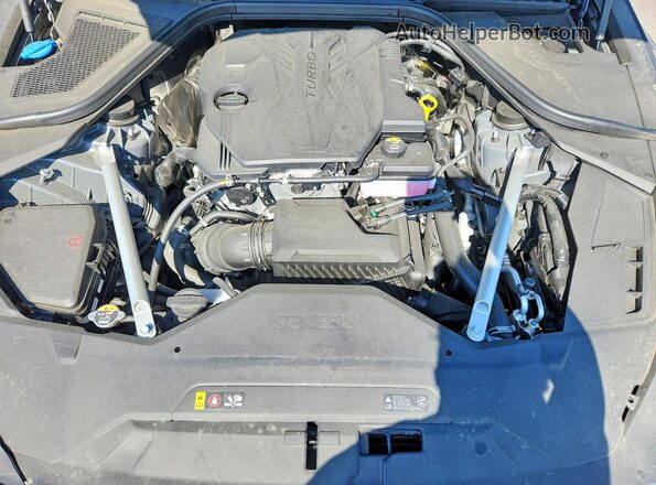 KMTGA4SC9TU313430 2026 GENESIS G80 Серебряный Вид задней части салона