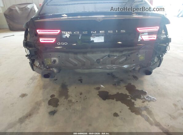 KMTGB4SC0PU196002 2023 GENESIS G80 Black Դիմացի տեսք