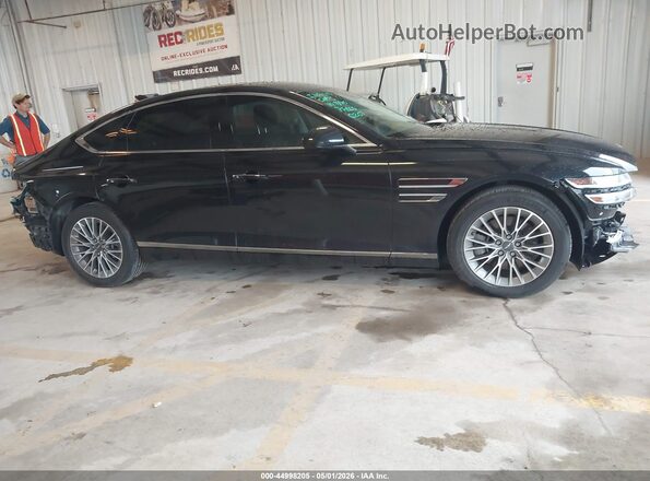 KMTGB4SC0PU196002 2023 GENESIS G80 Black Սալոնի 360 աստիճան տեսք