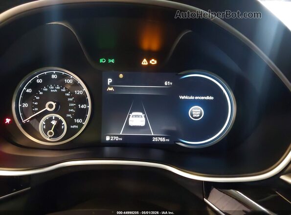 KMTGB4SC0PU196002 2023 GENESIS G80 Black Հետևի նստատեղերի տեսք