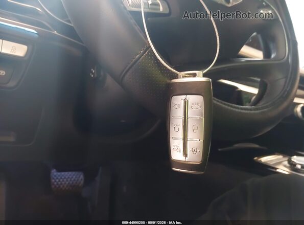 KMTGB4SC0PU196002 2023 GENESIS G80 Black Առջևի վահանակի տեսք