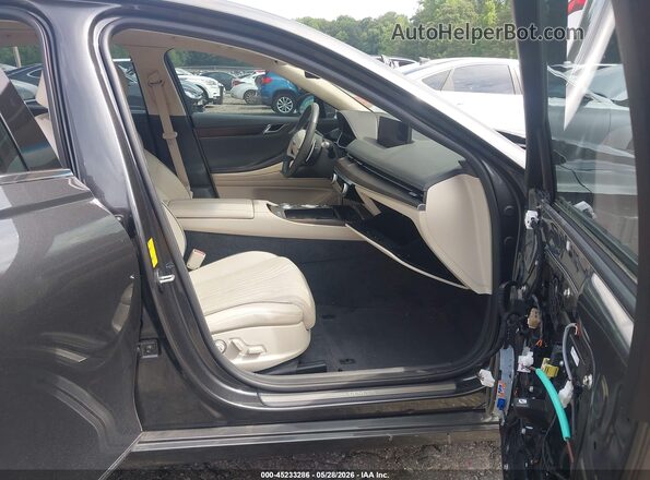 KMTGC4SD7MU043800 2021 GENESIS G80 Gray Vista interior delantera