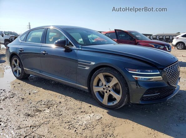 KMTGC4SD9MU048061 2021 GENESIS G80 Green წინა მარჯვენა