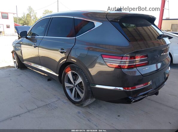 KMUHBDSB2MU060389 2021 GENESIS GV80 Gray Trasero izquierdo