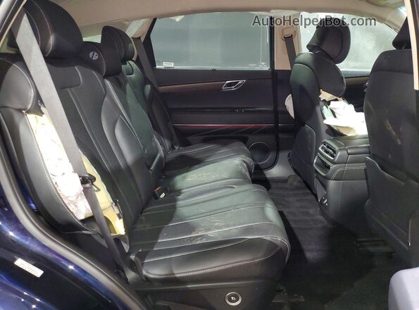 KMUHBDSB7RU177408 2024 GENESIS GV80 Blue Rear interior view