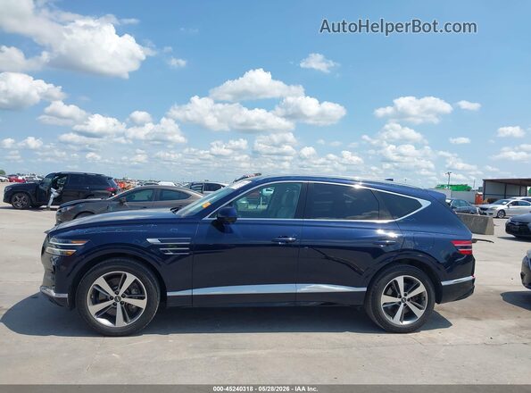 KMUHBDSBXNU077457 2022 GENESIS GV80 Blue სალონის 360-გრადუსიანი ხედი