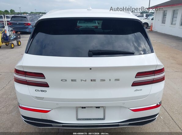 KMUHBESB0SU291262 2025 GENESIS GV80 White 