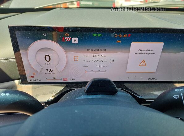 KMUHCESB6TU299333 2026 GENESIS GV80 Gray Սարքավորումների վահանակի տեսք