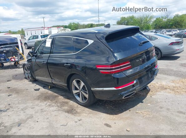 KMUHCESC2MU070528 2021 GENESIS GV80 Black Rear left