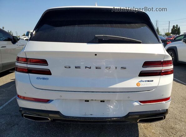 KMUHCESC2RU176386 2024 GENESIS GV80 White Rear view