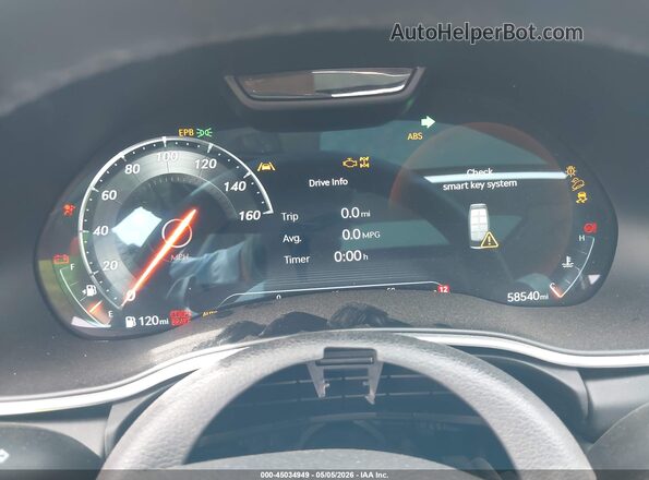 KMUHCESC3NU094046 2022 GENESIS GV80 Gray უკანა სავარძლების ხედი