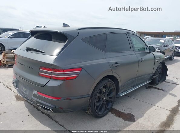 KMUHCESC3NU094046 2022 GENESIS GV80 Gray უკანა მარჯვენა
