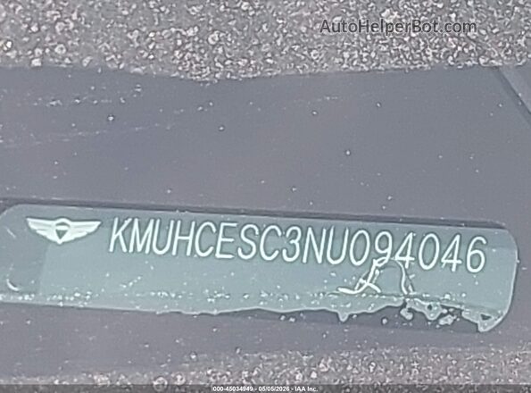 KMUHCESC3NU094046 2022 GENESIS GV80 Gray 