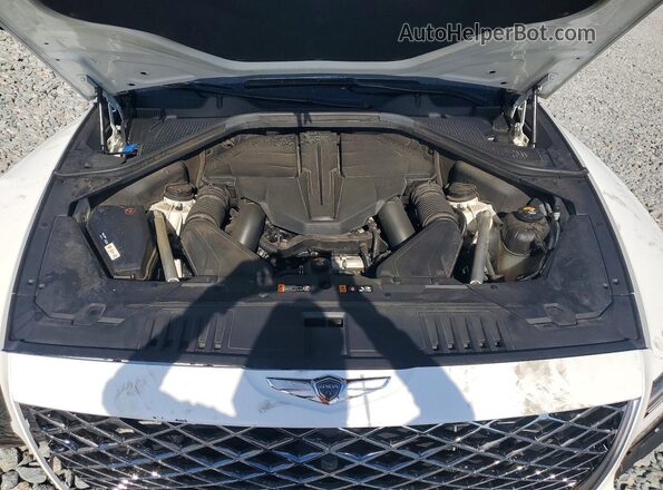 KMUHCESC3NU094922 2022 GENESIS GV80 White Rear interior view