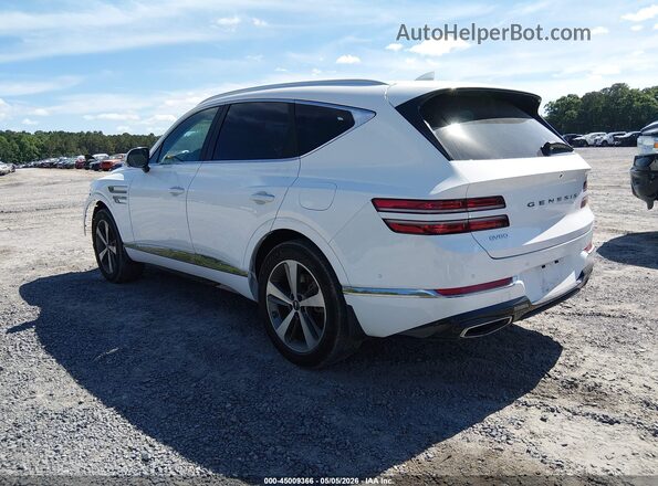 KMUHCESC6NU076009 2022 GENESIS GV80 White უკანა მარცხენა
