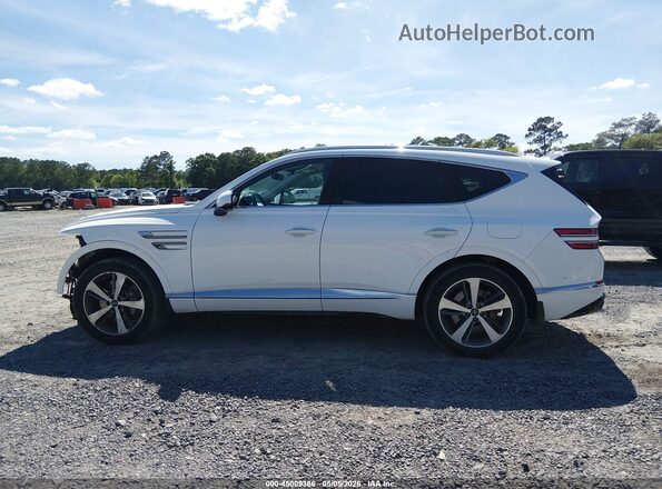 KMUHCESC6NU076009 2022 GENESIS GV80 White 