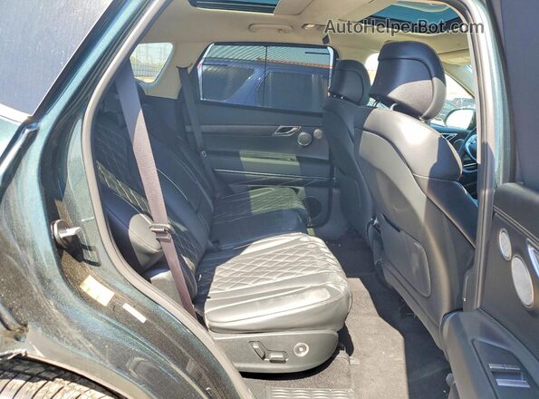 KMUHCESC6NU082456 2022 GENESIS GV80 Green Rear seats view