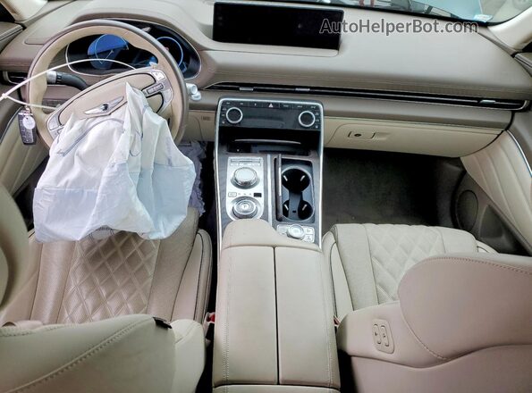 KMUHCESC7PU129433 2023 GENESIS GV80 Green Вид панелі приладів