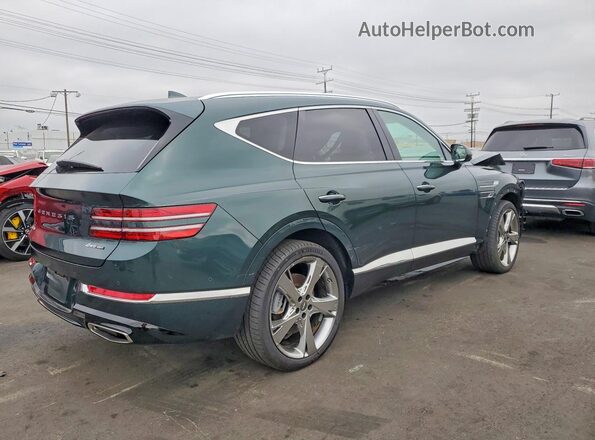 KMUHCESC7PU129433 2023 GENESIS GV80 Green Задня права чверть