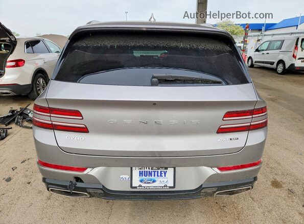 KMUHCESC7PU135233 2023 GENESIS GV80 Silver Widok z tyłu