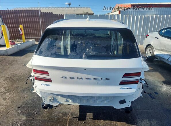 KMUHCESC7RU161463 2024 GENESIS GV80 White Widok z tyłu