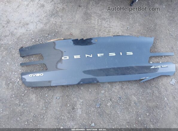 KMUHCESCXMU070079 2021 GENESIS GV80 Черный Вид щитка приборов