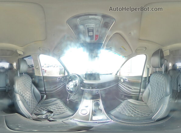 KMUHCESCXPU137378 2023 GENESIS GV80 White Панорамний вид салону 360°