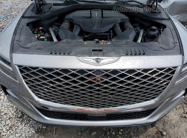 KMUHCESCXRU152868 2024 GENESIS GV80 Silver Engine compartment view