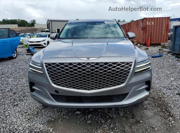 KMUHCESCXRU152868 2024 GENESIS GV80 Silver Front view