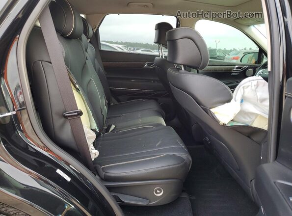 KMUHCESCXRU188298 2024 GENESIS GV80 Black Rear interior view