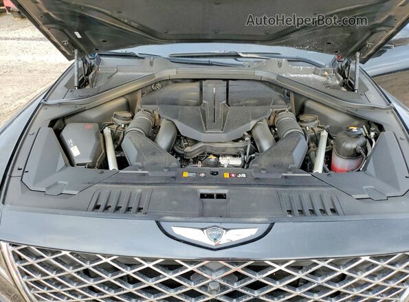 KMUHCESCXRU188298 2024 GENESIS GV80 Black Engine compartment view