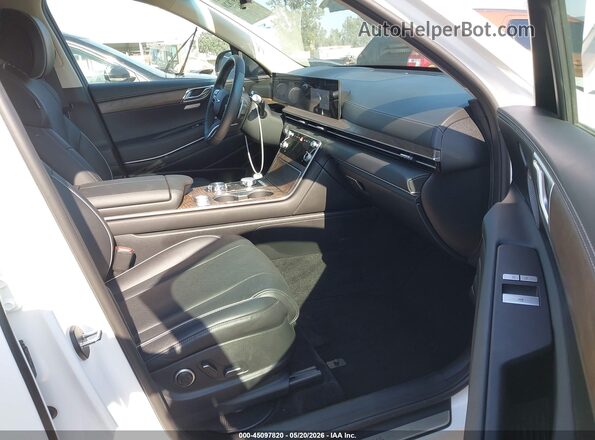 KMUHDESC5SU292054 2025 GENESIS GV80 White Front interior view