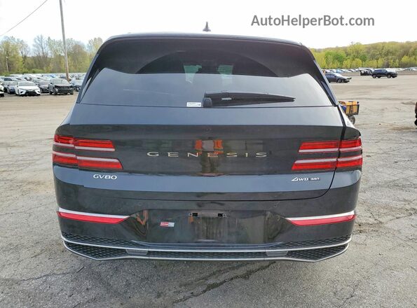 KMUHDESC7SU255541 2025 GENESIS GV80 Black Вид ззаду