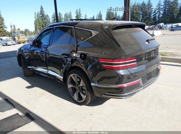 KMUHEESC3SU239463 2025 GENESIS GV80 Black უკანა მარცხენა