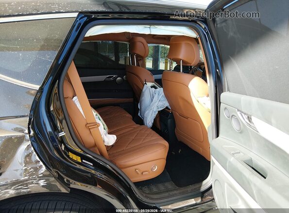 KMUHEESC3SU239463 2025 GENESIS GV80 Black VIN კოდის სტიკერის ხედი