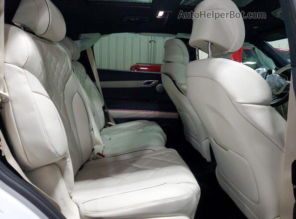 KMUHEESC4TU314768 2026 GENESIS GV80 White Vista interior trasera