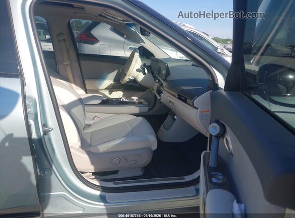 KMUKB4SA7RU024606 2024 GENESIS GV60 Light Blue Front interior view