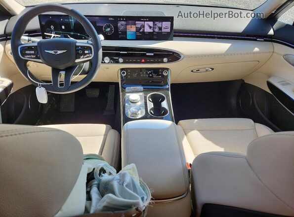 KMUMADTBXTU249094 2026 GENESIS GV70 Черный Вид панели приборов