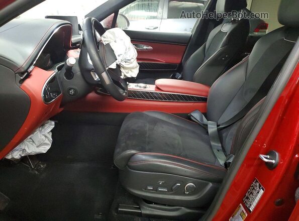 KMUMCDTC2NU010726 2022 GENESIS GV70 Red Front interior view