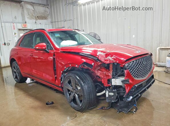 KMUMCDTC2NU010726 2022 GENESIS GV70 Red Front right
