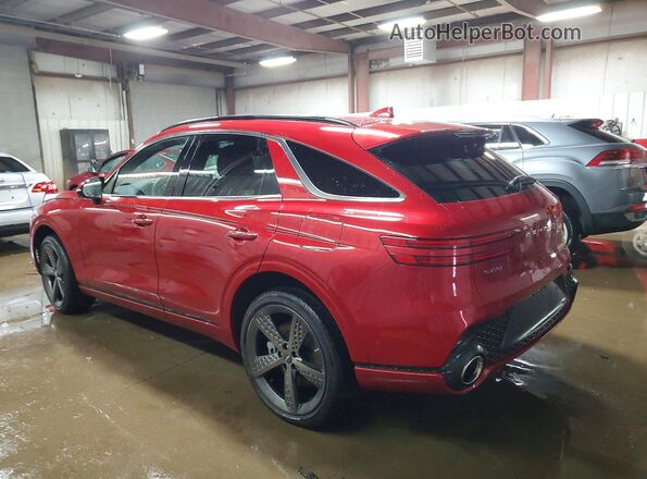 KMUMCDTC2NU010726 2022 GENESIS GV70 Red Rear left