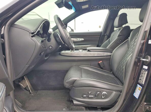 KMUMCDTC5PU129888 2023 GENESIS GV70 Black Вид салону спереду
