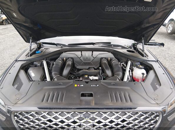 KMUMCDTCXPU096760 2023 GENESIS GV70 Black უკანა ხედი