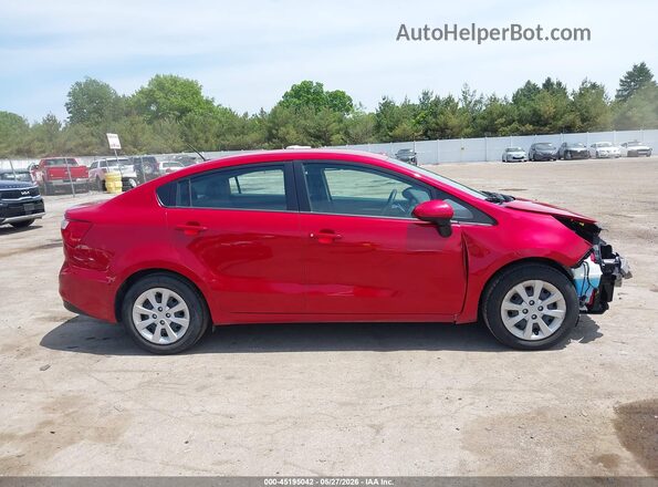 KNADM4A30H6063501 2017 KIA RIO Red 360 interior view