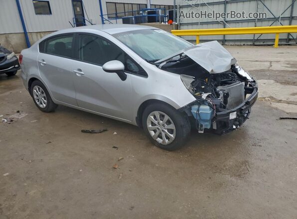 KNADM4A30H6086308 2017 KIA RIO Silver Передня права чверть