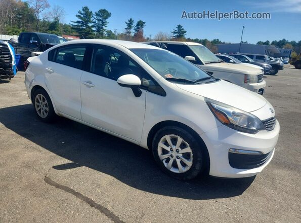KNADM4A31G6660106 2016 KIA RIO White 