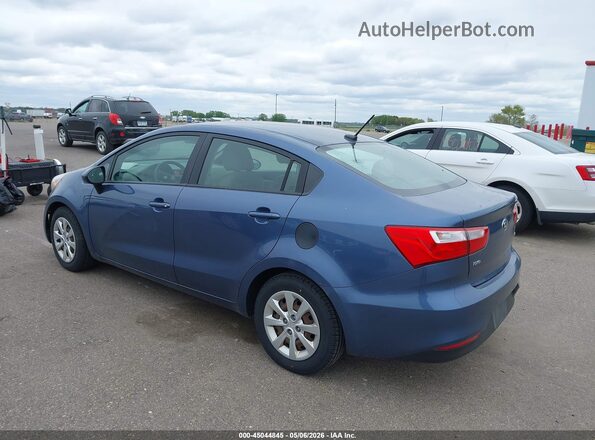KNADM4A32G6637675 2016 KIA RIO Blue Rear left